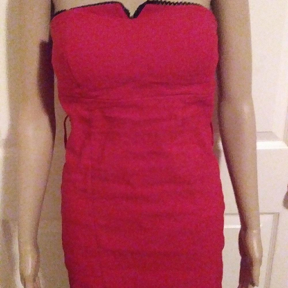 Body Central Red Silouthete Dress